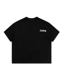 Áo Phông Đen Unisex Calmy