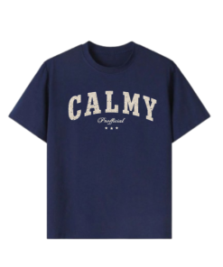 Áo Phông CALMY Varsity Official Form Boxy Cotton Premium