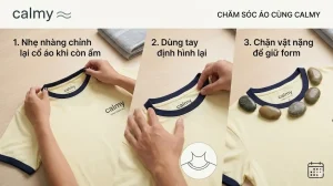 Quy trình các bước phục hồi form áo bị giãn cổ đơn giản, hiệu quả cao. Mẹo sửa cổ áo bị rộng, chảy xệ nhanh chóng tại nhà.