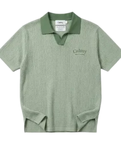 Áo Polo Calmy Air-Cooling Texturing nam nữ chất liệu thoáng mát, công nghệ làm mát cao cấp.