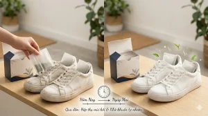 Cách khử mùi hôi giày hiệu quả tại nhà bằng túi trà khô đơn giản