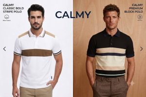 Áo polo nam form chuẩn cho người gầy tôn dáng giúp che khuyết điểm cơ thể
