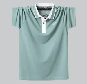 Thiết kế áo polo kém chất lượng với cổ áo mỏng nhão và lỗi đường may cần tránh